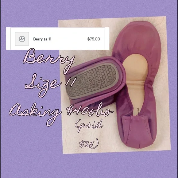 Beautiful(like new/barely worn)Storehouse Flats! Priced to sell! Sizes 10&11😊 - Picture 6 of 9